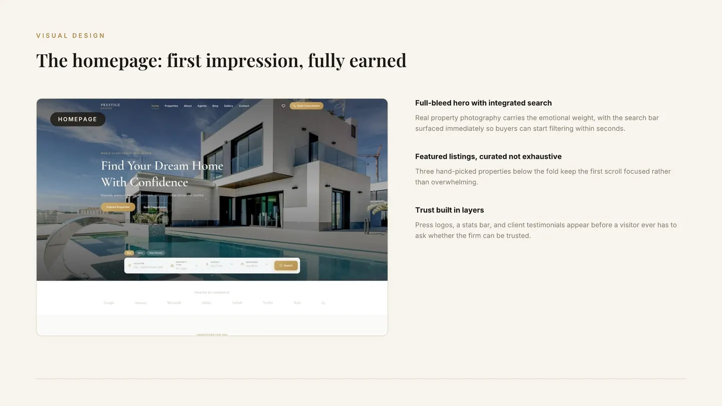 Prestige Estates case study, page 13 of 19